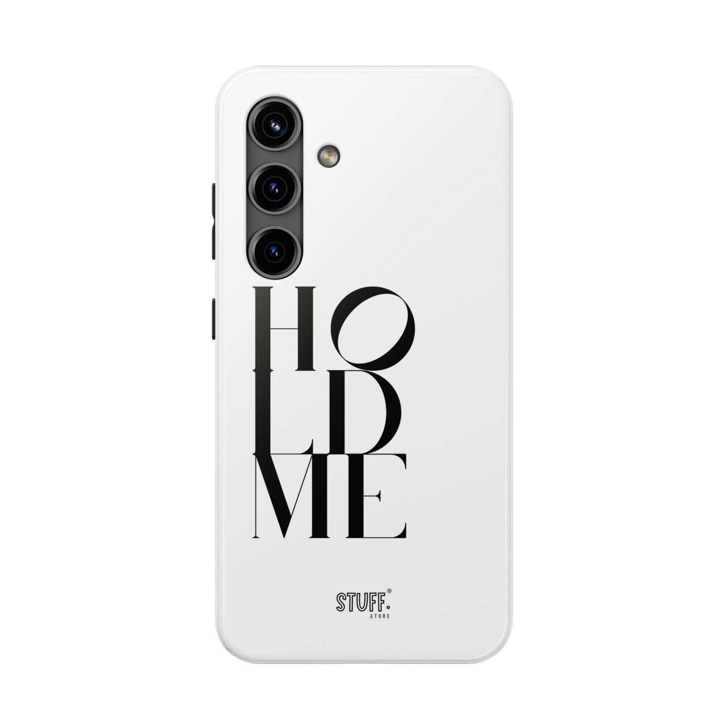 Hold Me | Coque résistante et durable avec Design épuré Monochrome