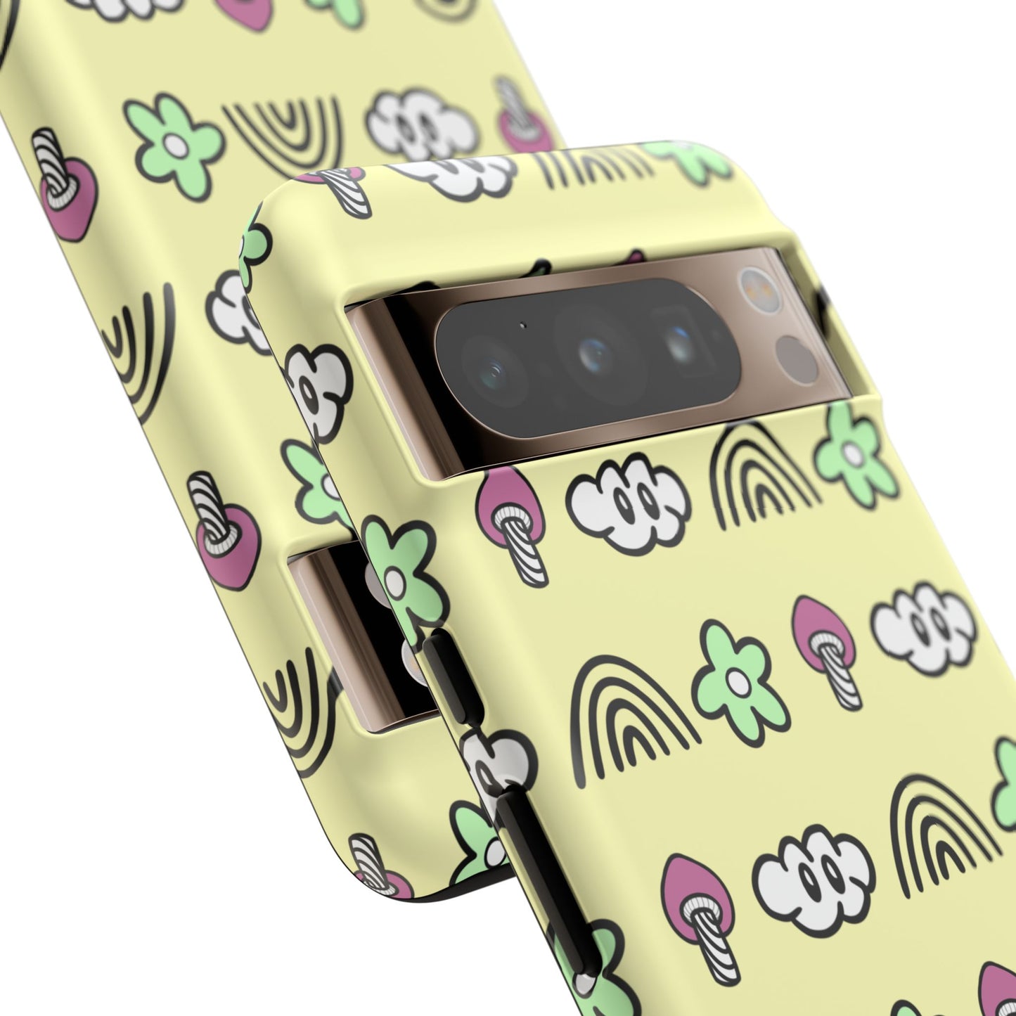 Pixie Case | Coque résistante double protection — Collection Pixie — Jaune