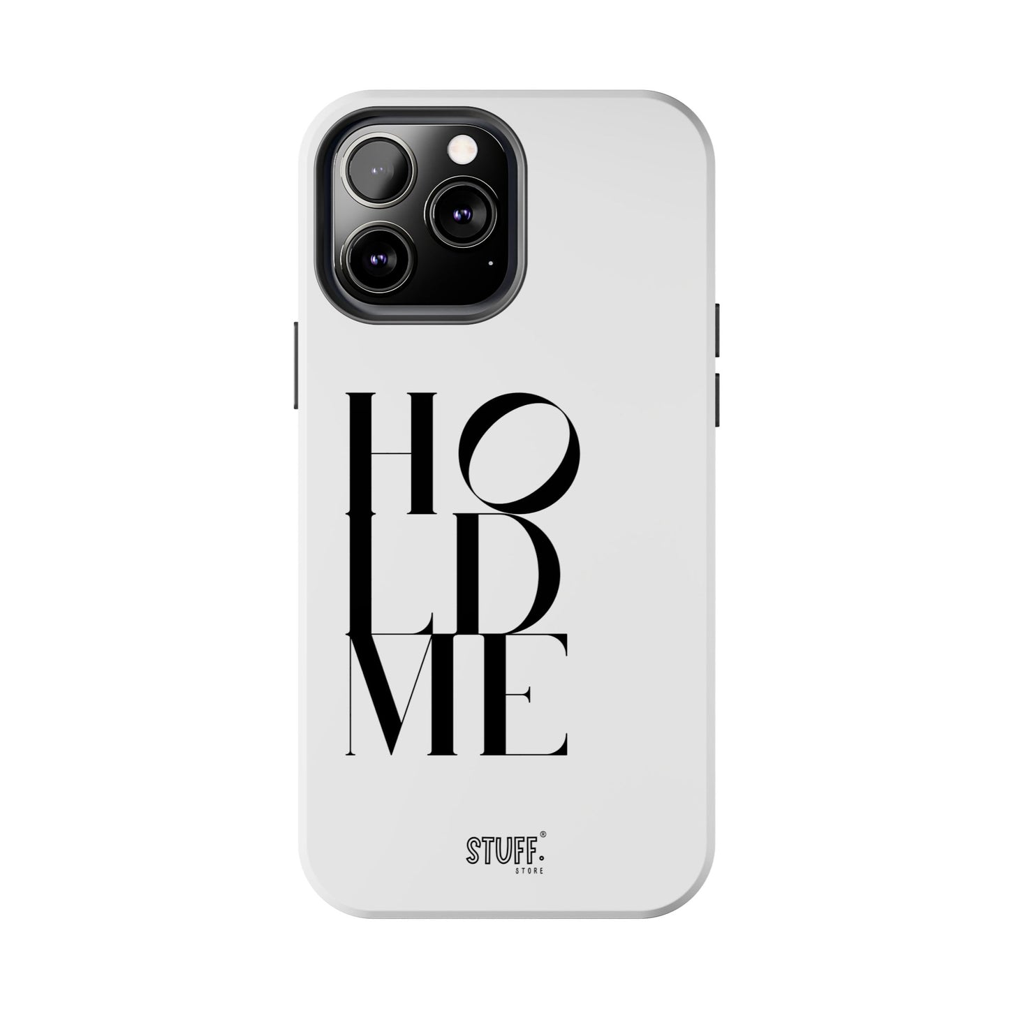 Hold Me | Coque résistante et durable avec Design épuré Monochrome