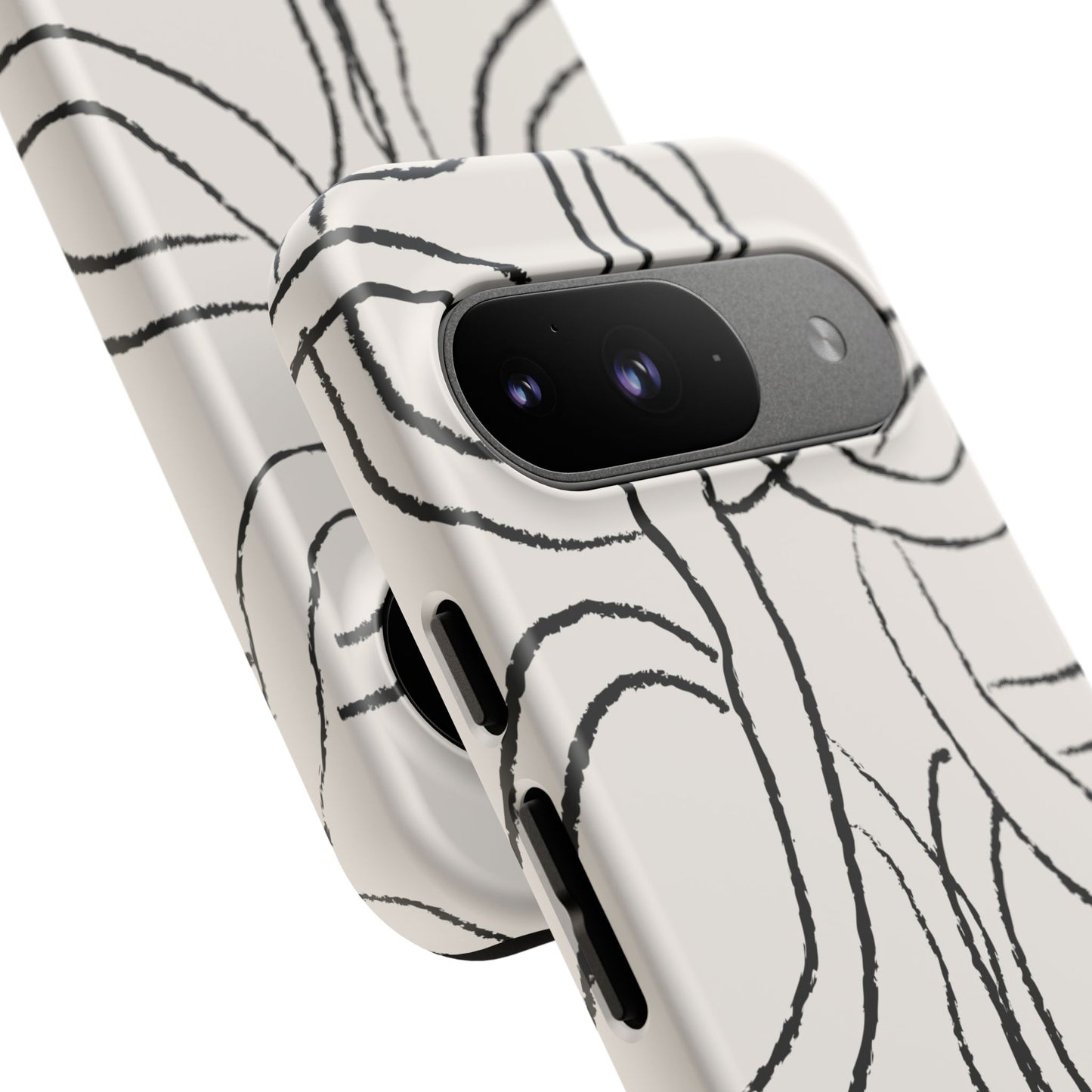 Doodly Case | Coque résistante double protection avec Design Gribouillis Minimaliste