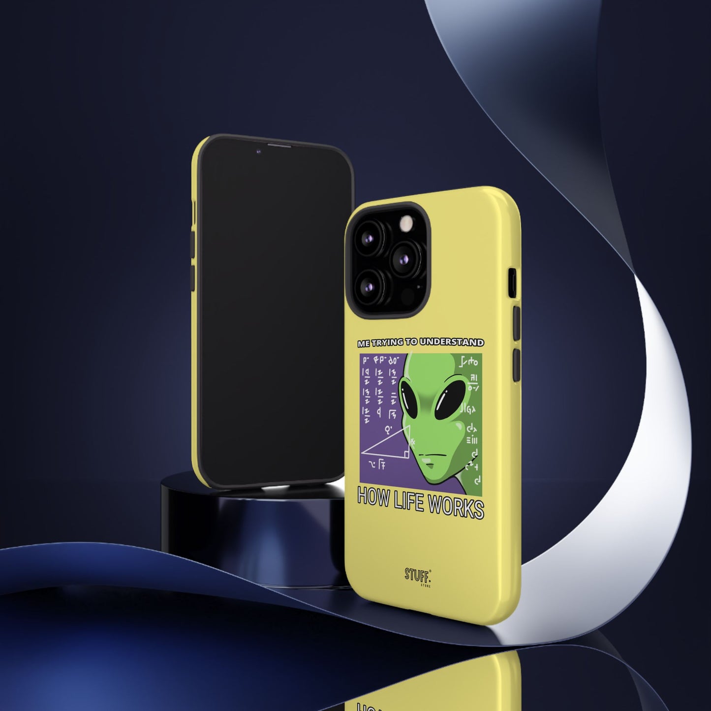 Confused Alien Case | Coque résistante Dual Protect anti-choc