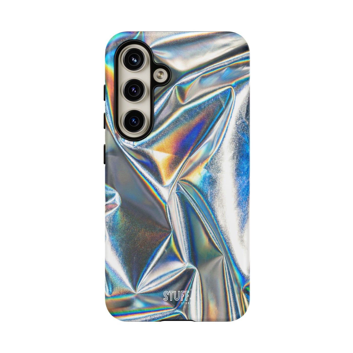 Metallic Case | Coque résistante double protection anti-choc - Effet Métallique
