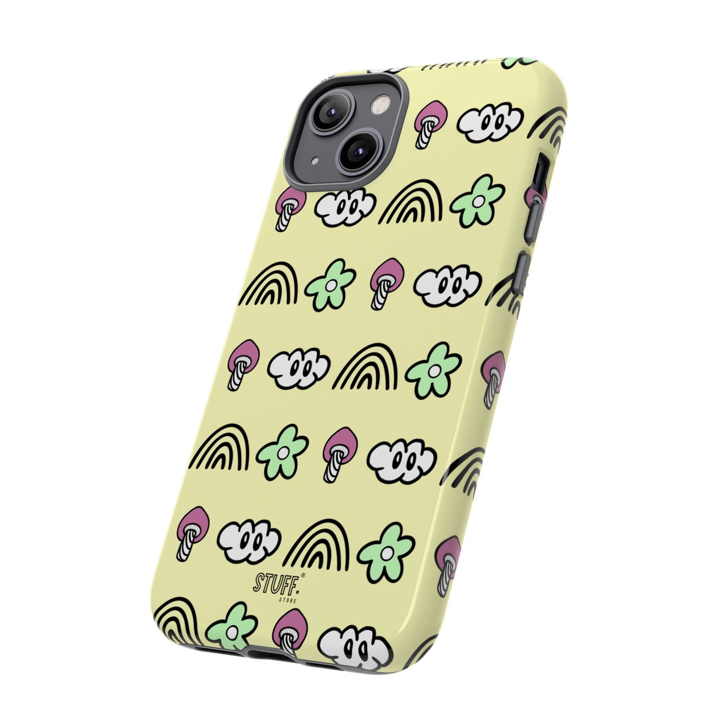 Pixie Case | Coque résistante double protection — Collection Pixie — Jaune