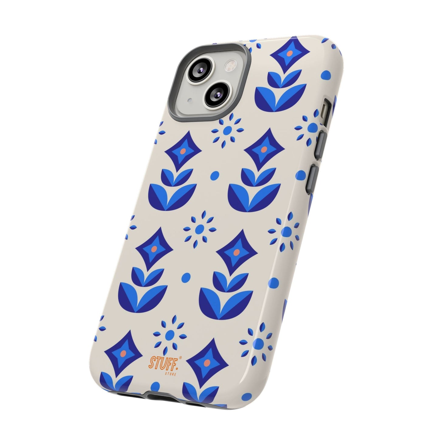 Floral Case | Coque résistante double protection avec Design Fleuri