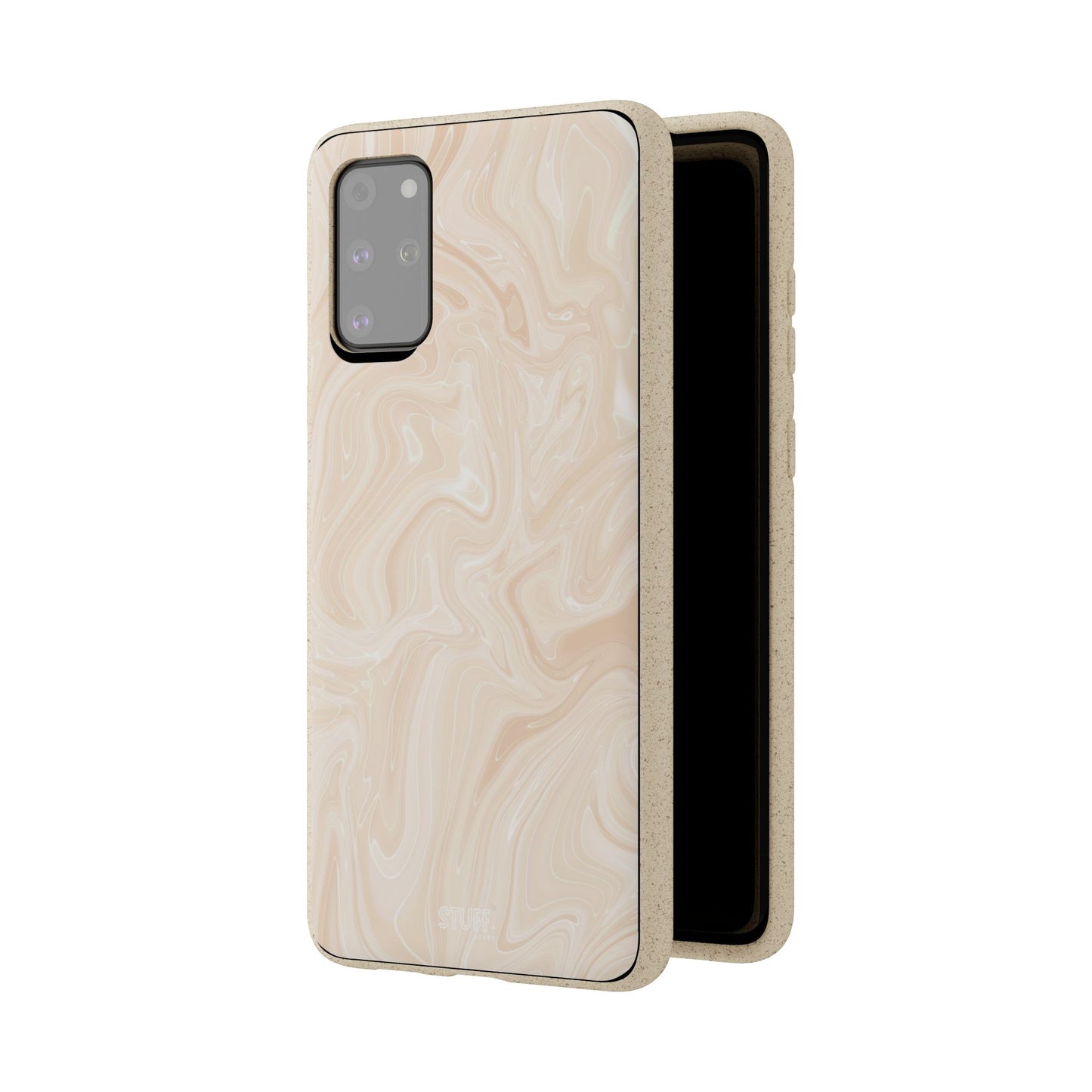 Liquid Marble Case | Coque Eco-Friendly en Bambou et Bioplastique Effet Marbré - Disponible avec Emballage Cadeau