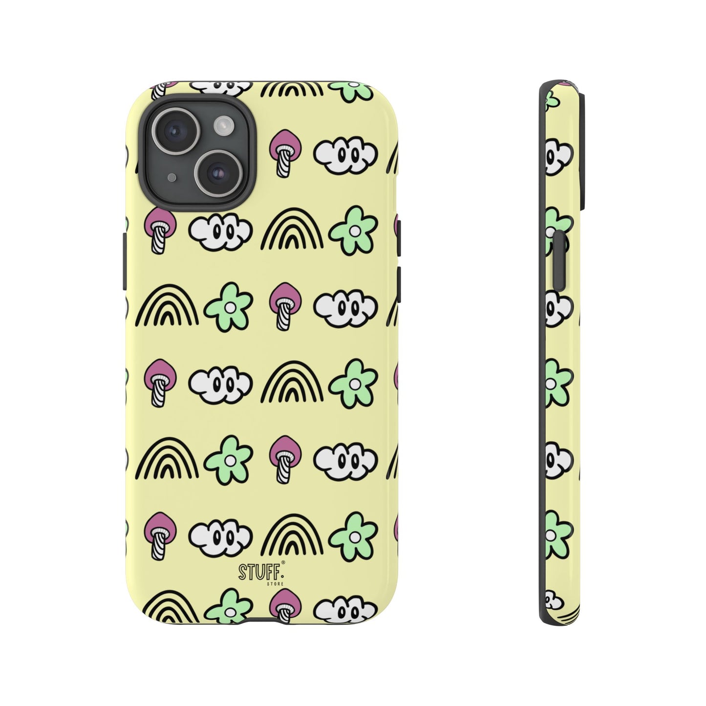 Pixie Case | Coque résistante double protection — Collection Pixie — Jaune