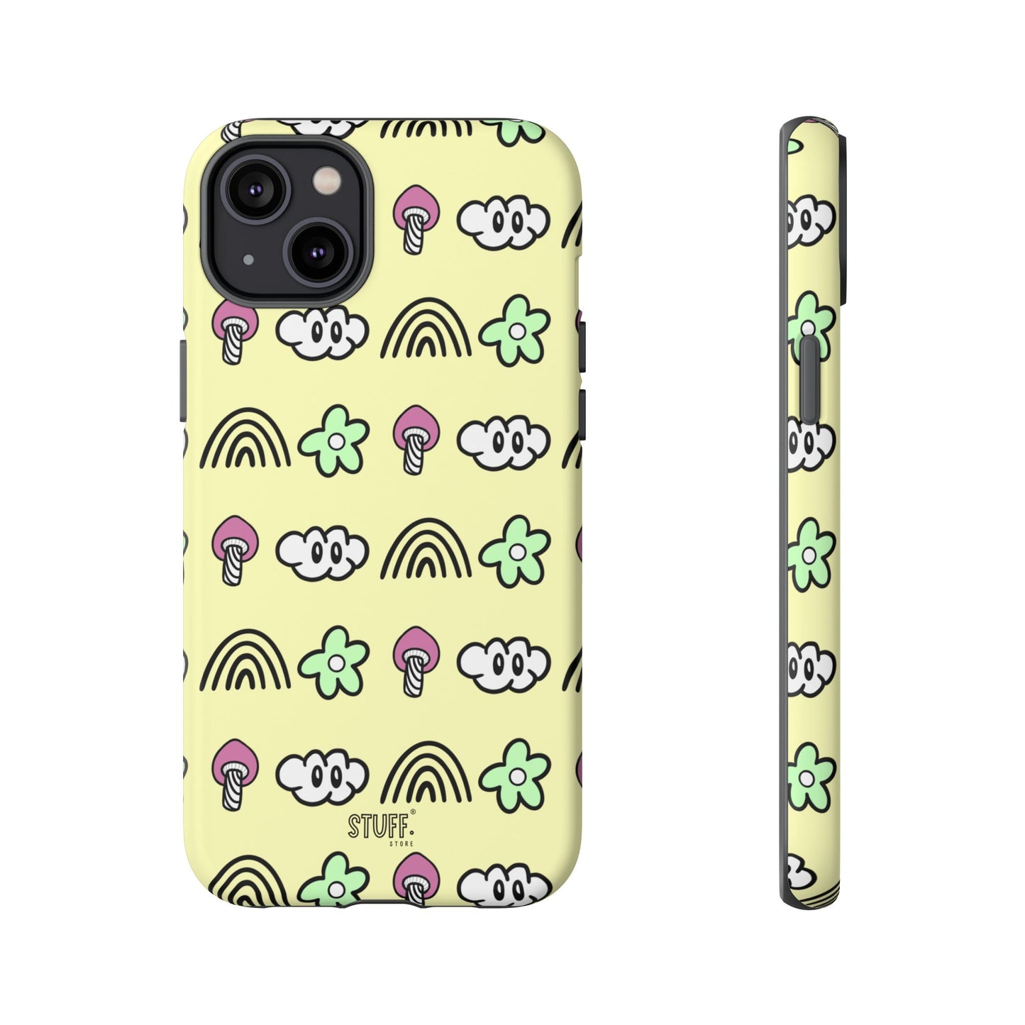 Pixie Case | Coque résistante double protection — Collection Pixie — Jaune