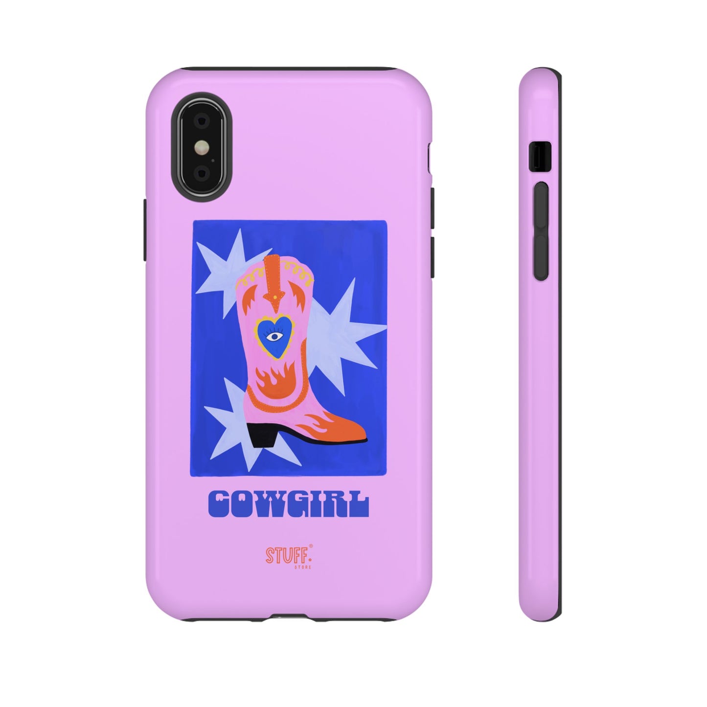 Cowgirl Case | Cose résistante double protection avec Design Western