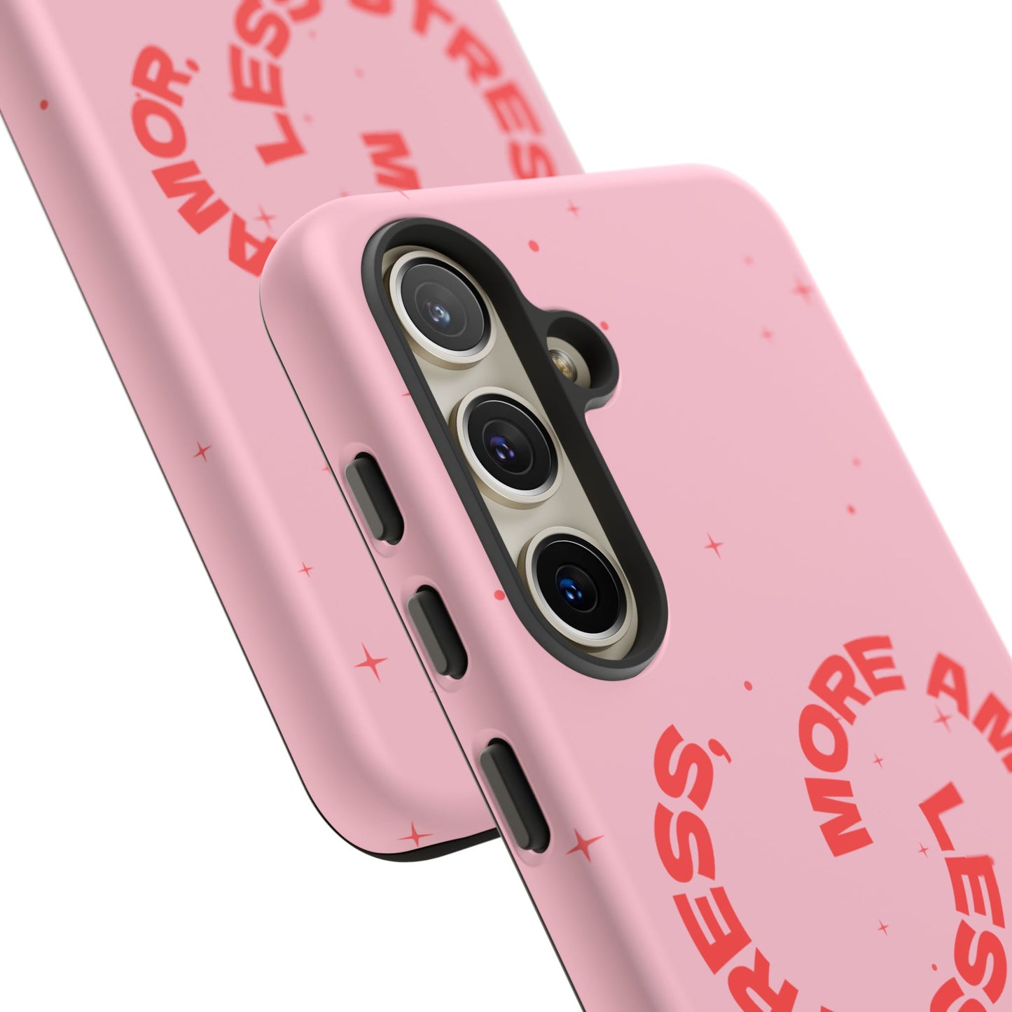 More Amor Case | Coque résistante double protection avec phrase Bienveillante
