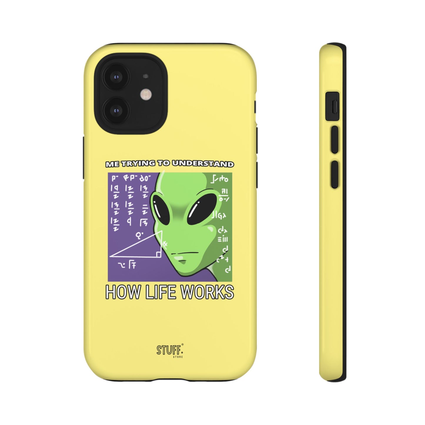 Confused Alien Case | Coque résistante Dual Protect anti-choc