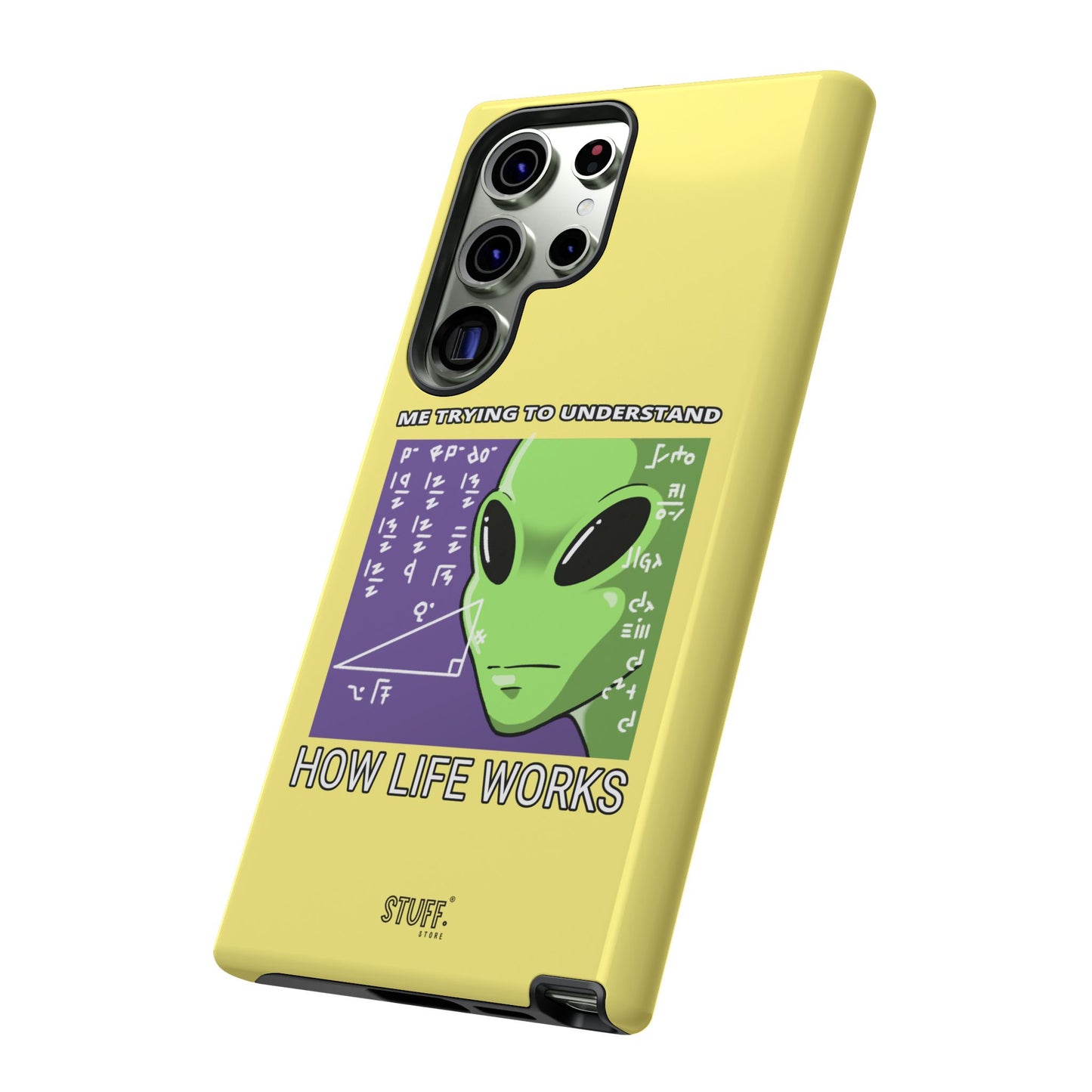 Confused Alien Case | Coque résistante Dual Protect anti-choc