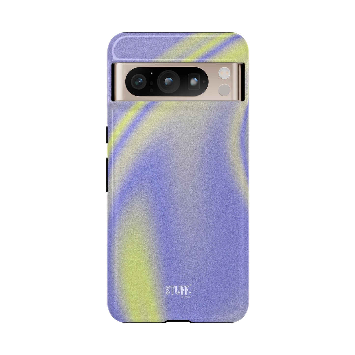 Vibrant Case | Coque résistante double protection anti-choc - Violet & Jaune