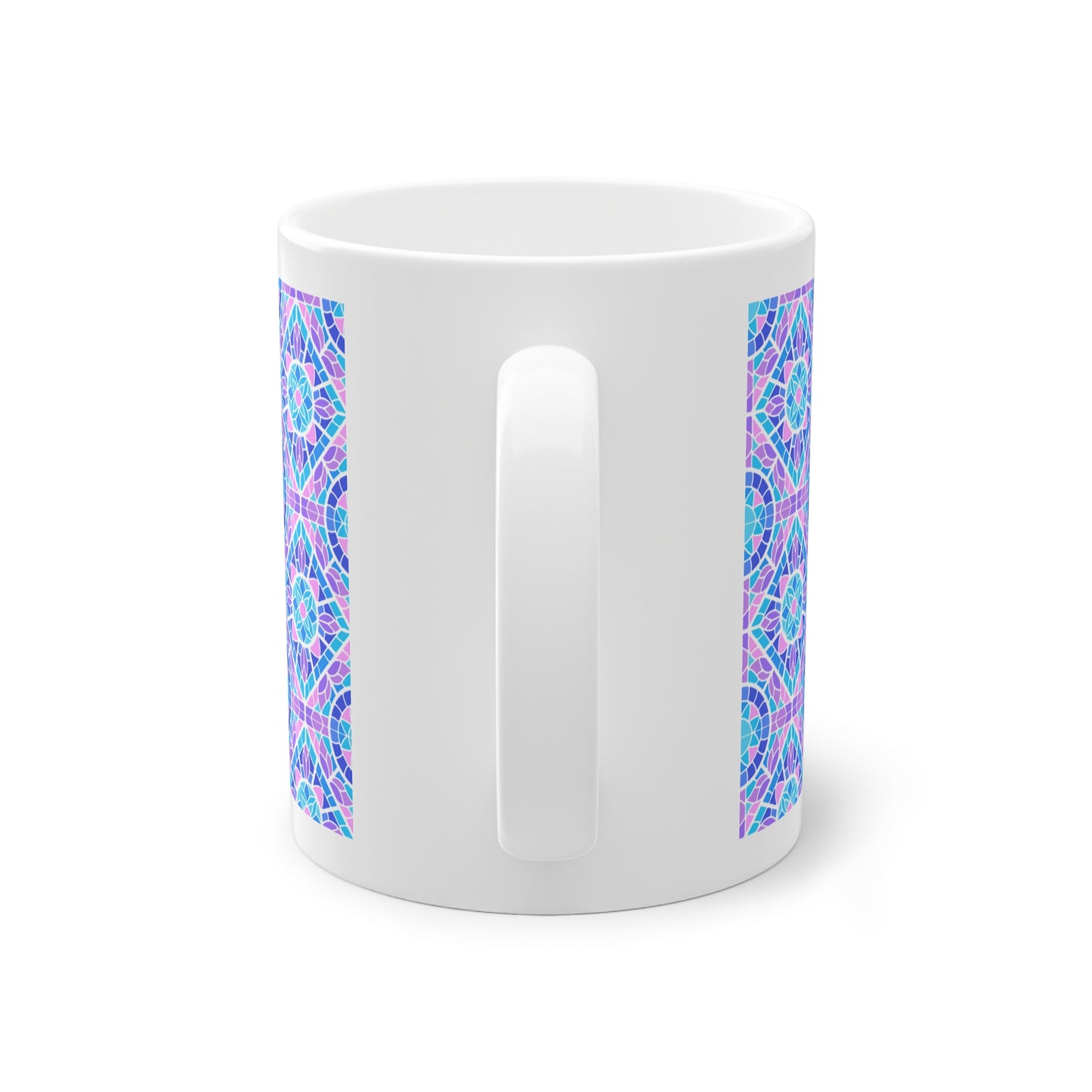 Brisa Azul Cup | Mug en céramique avec motif mosaïque colorée — 330ml
