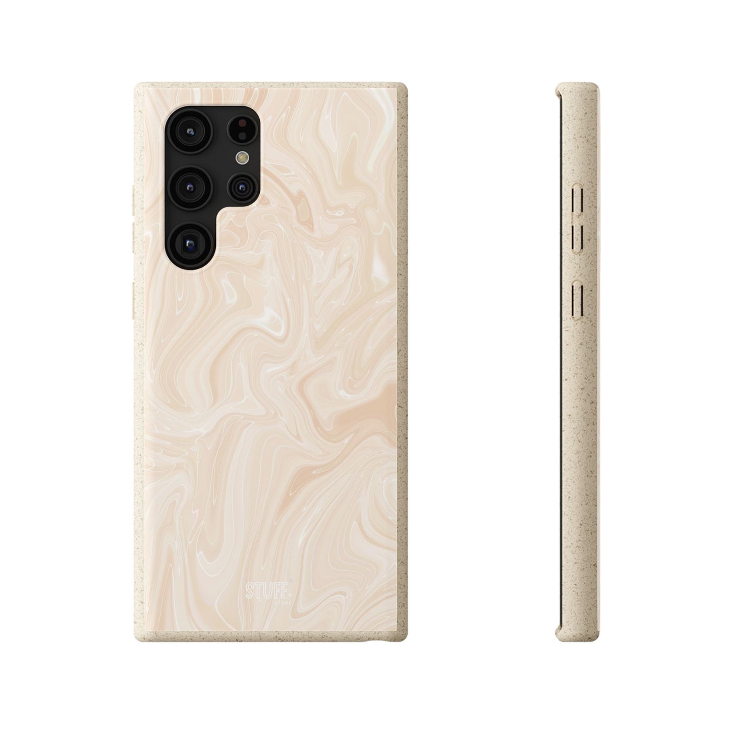 Liquid Marble Case | Coque Eco-Friendly en Bambou et Bioplastique Effet Marbré - Disponible avec Emballage Cadeau