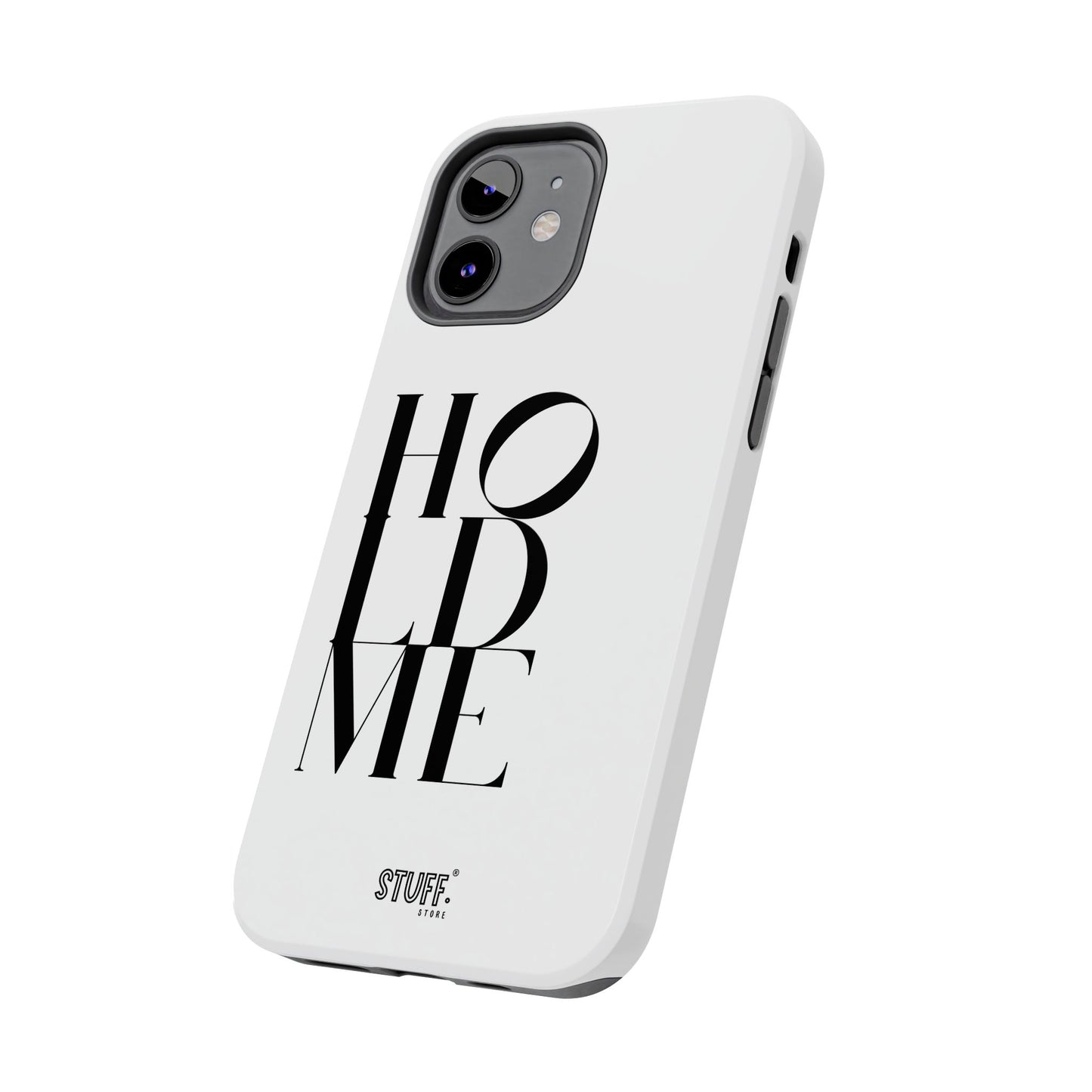 Hold Me | Coque résistante et durable avec Design épuré Monochrome