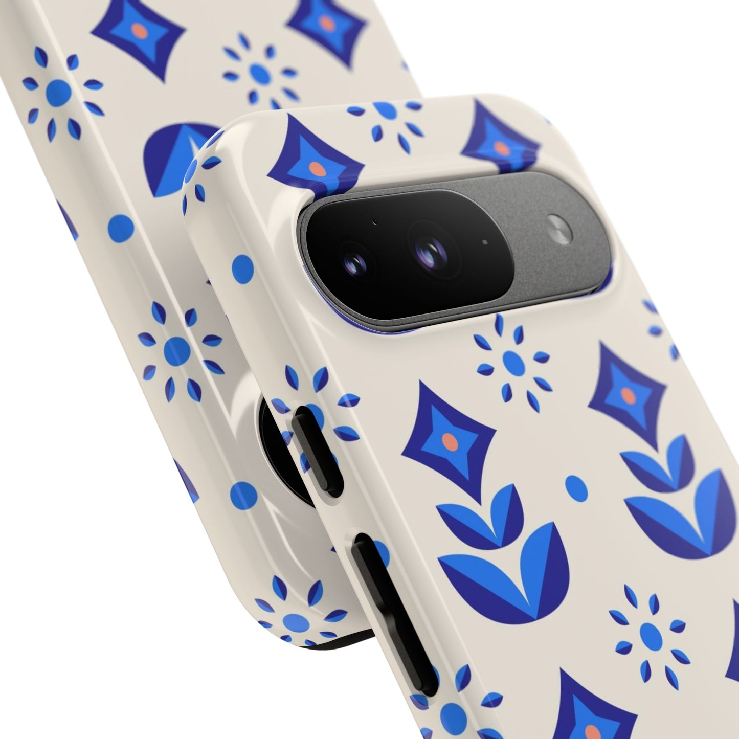 Floral Case | Coque résistante double protection avec Design Fleuri