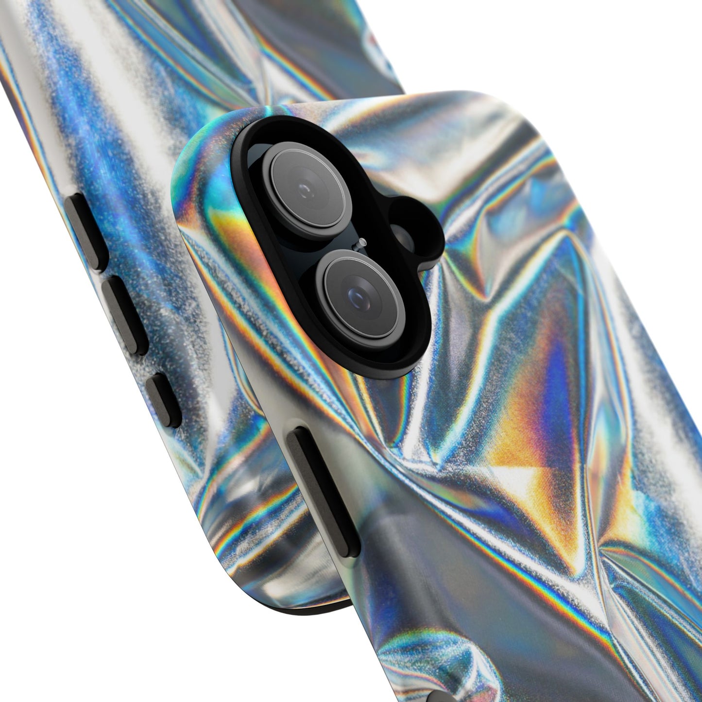 Metallic Case | Coque résistante double protection anti-choc - Effet Métallique