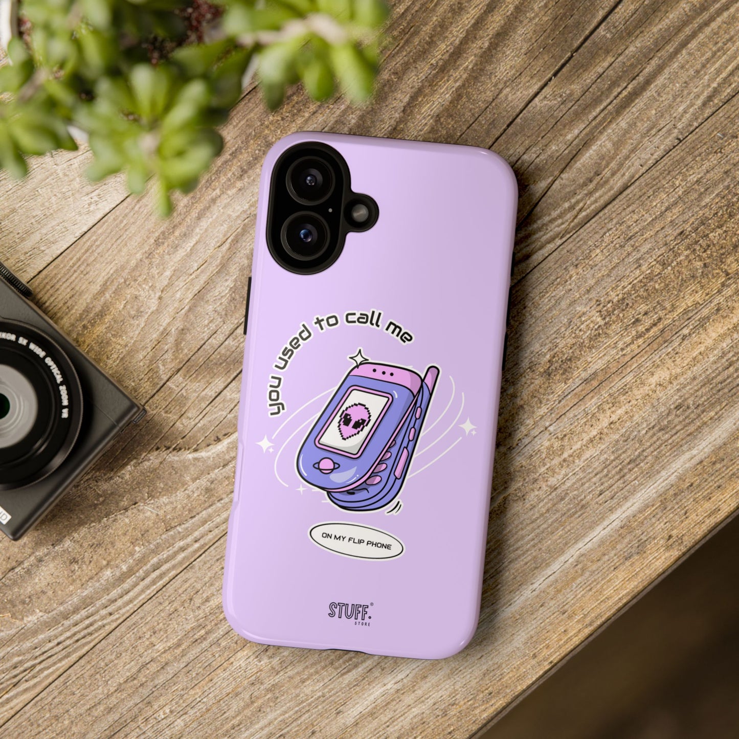 Flip Phone Case | Coque résistante double protection avec Design Y2K