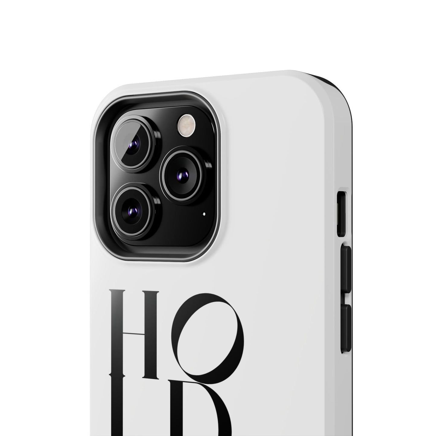 Hold Me | Coque résistante et durable avec Design épuré Monochrome