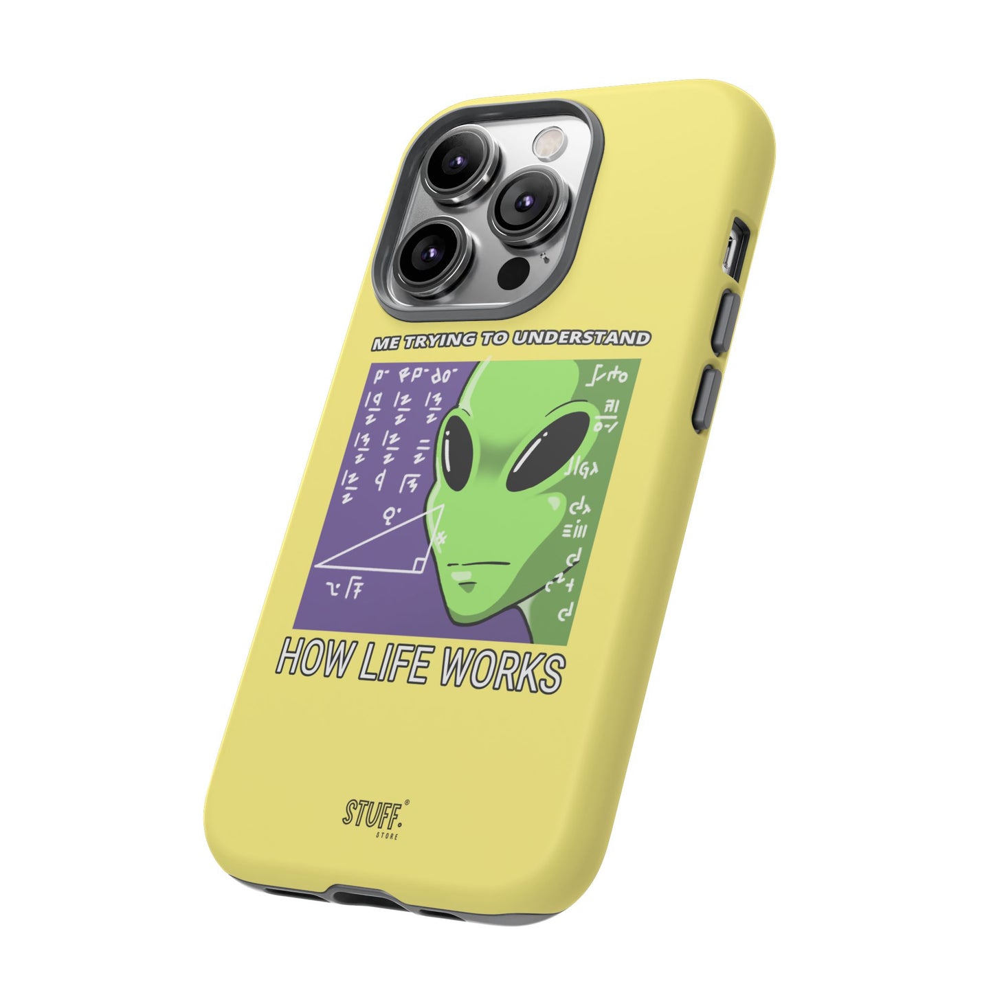Confused Alien Case | Coque résistante Dual Protect anti-choc