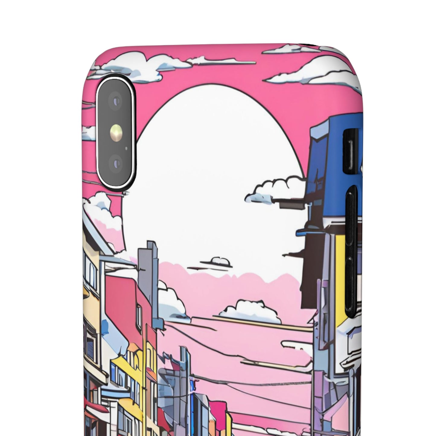 Pop Art Sunset | Coque snap légère et résistante inspiration Lichtenstein