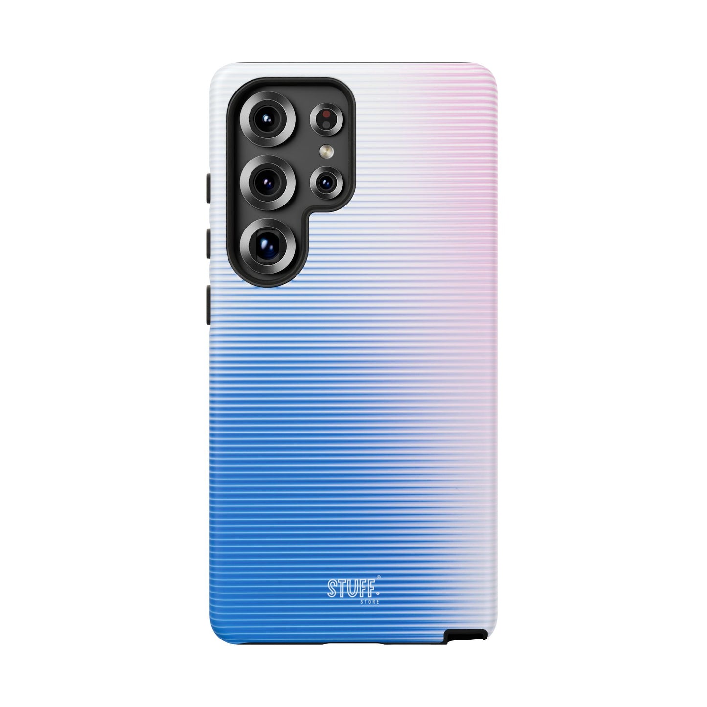 Gradient Case | Coque résistante double protection anti-choc - Dégradé Bleu & Rose