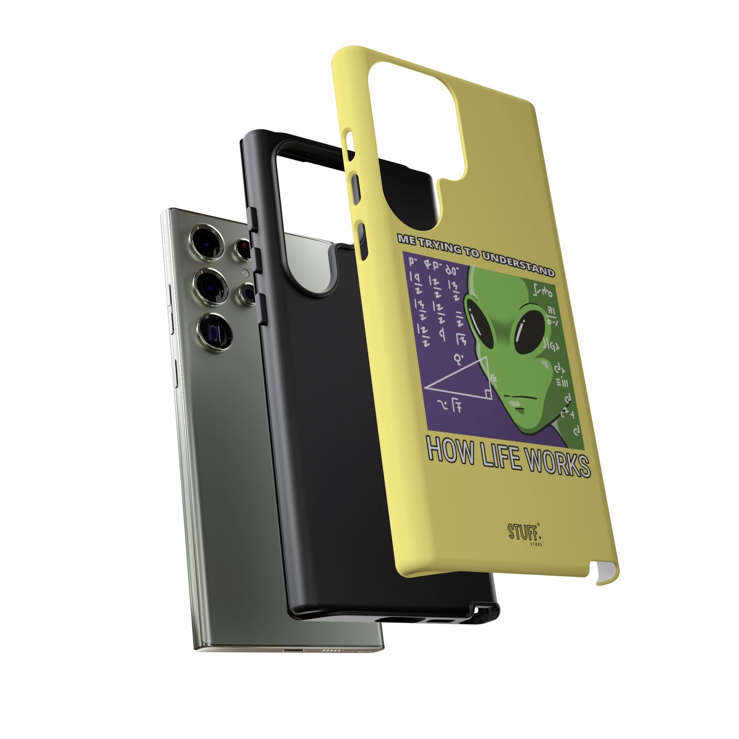 Confused Alien Case | Coque résistante Dual Protect anti-choc