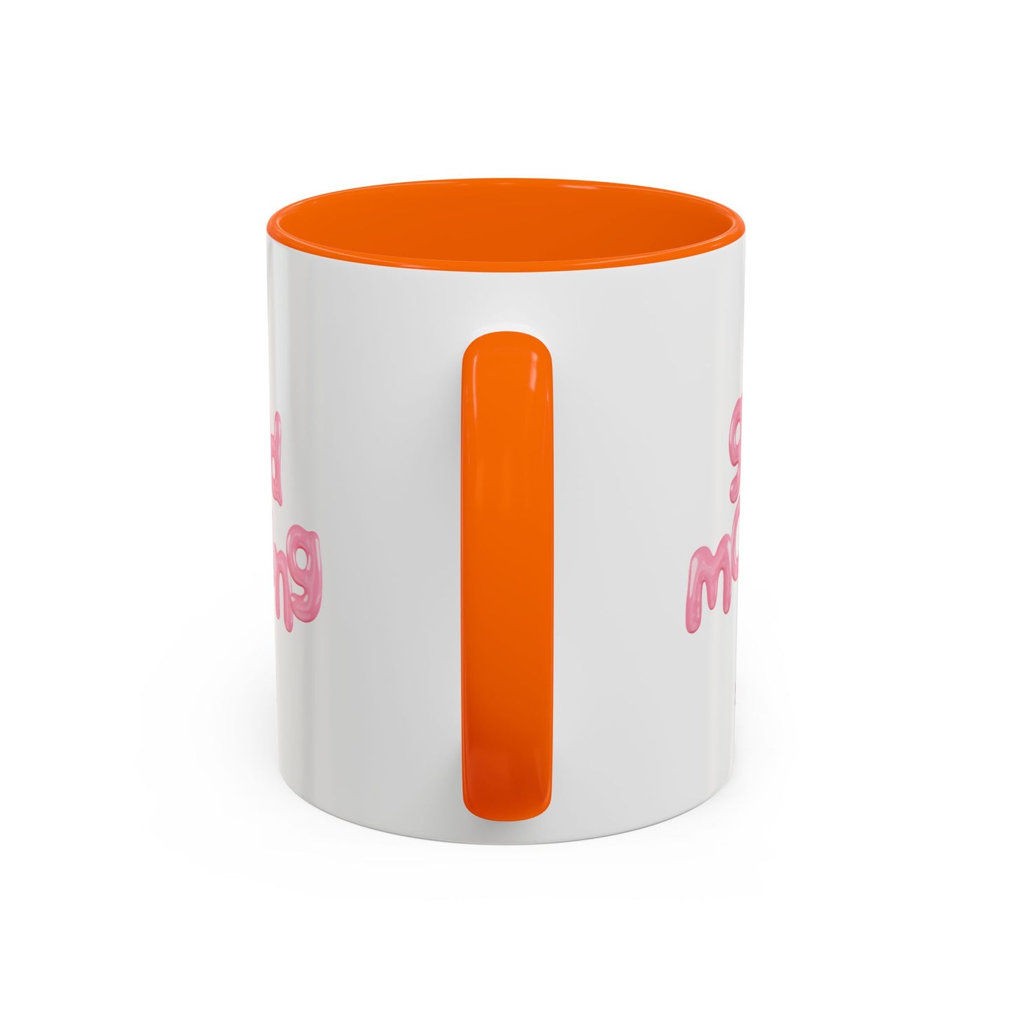 Balloon Cup | Two-tone ceramic mug with "balloon" lettering - 330ml