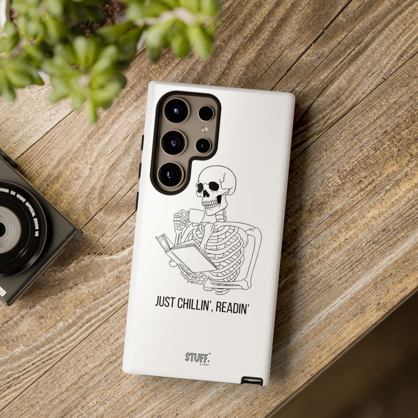 Chillin' Case | Coque résistante double protection avec phrase drôle