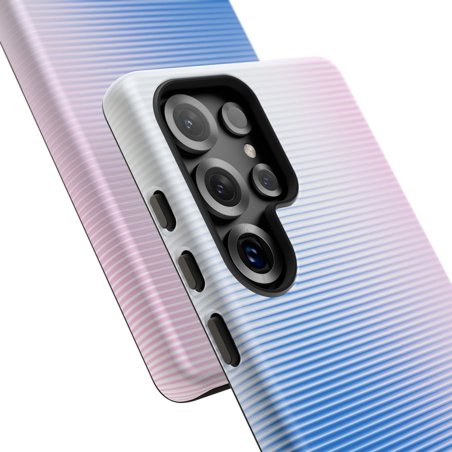 Gradient Case | Coque résistante double protection anti-choc - Dégradé Bleu & Rose