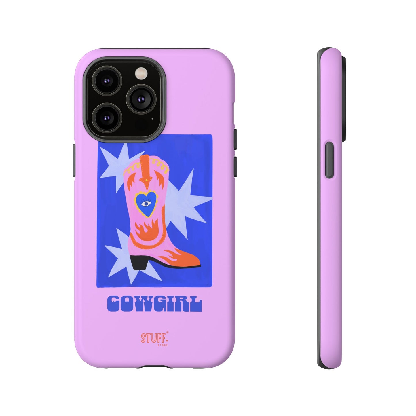Cowgirl Case | Cose résistante double protection avec Design Western