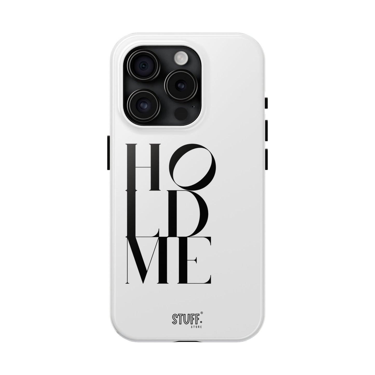 Hold Me | Coque résistante et durable avec Design épuré Monochrome