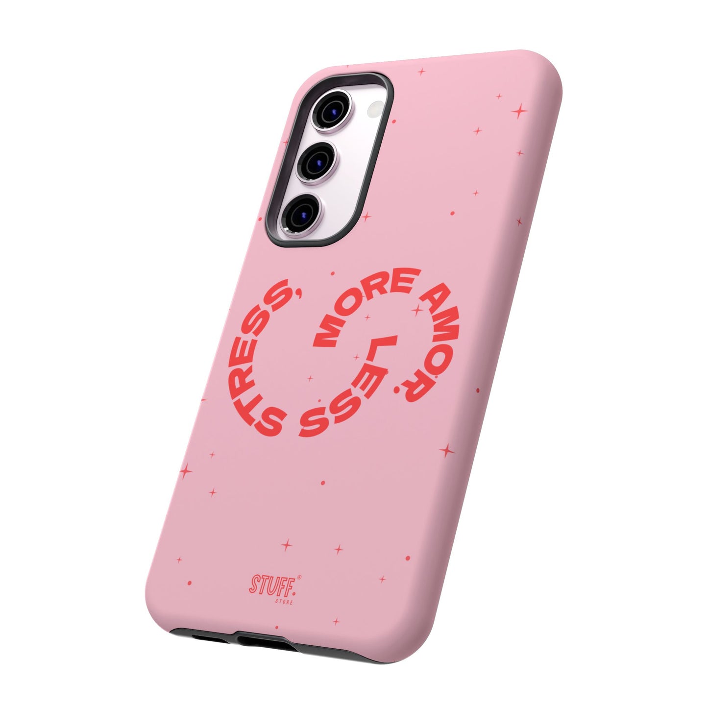 More Amor Case | Coque résistante double protection avec phrase Bienveillante
