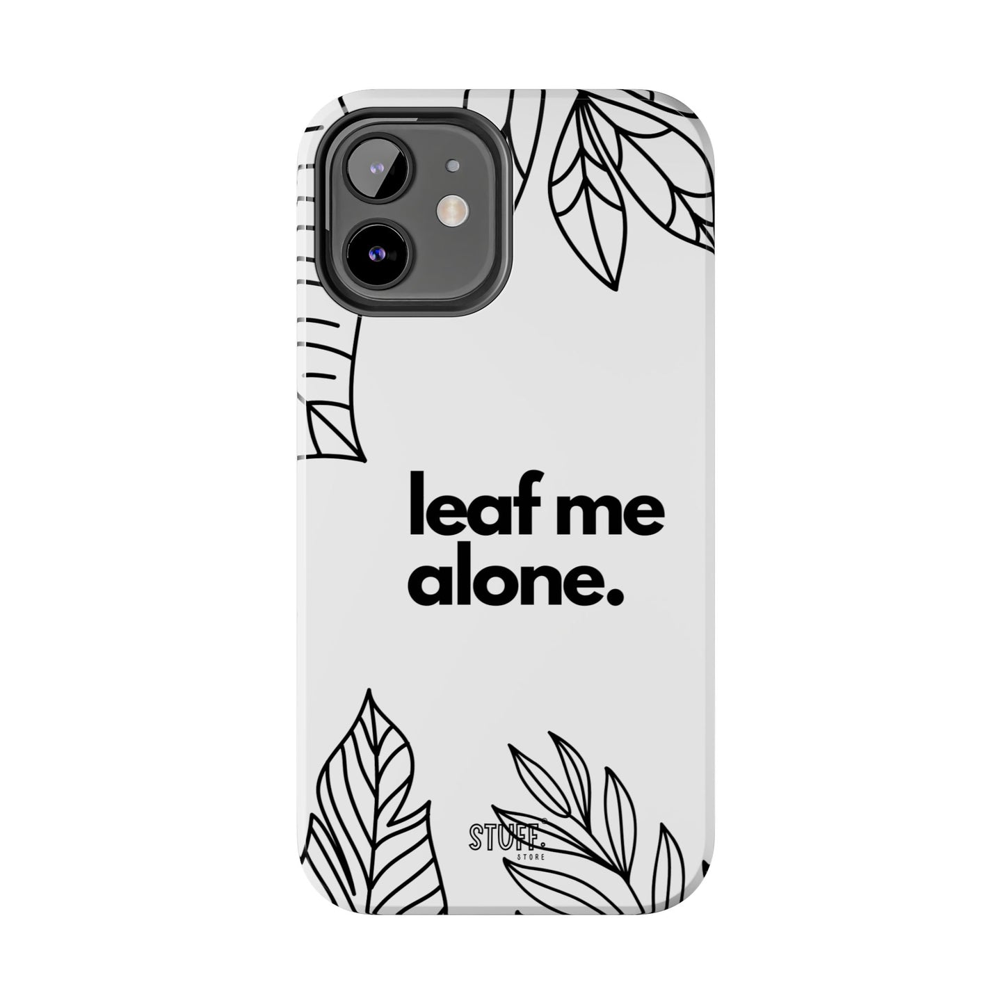 Leaf Me Case | Coque résistante double protection avec design minimaliste