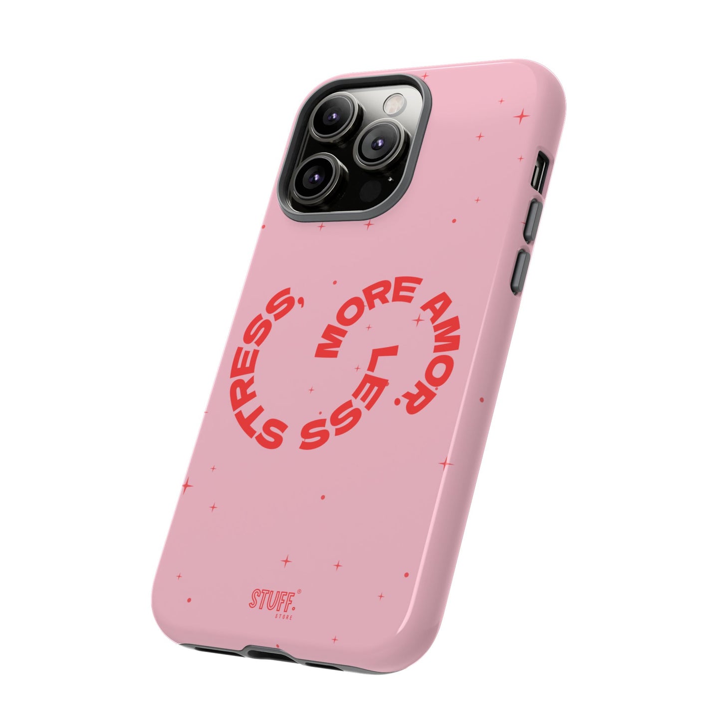 More Amor Case | Coque résistante double protection avec phrase Bienveillante