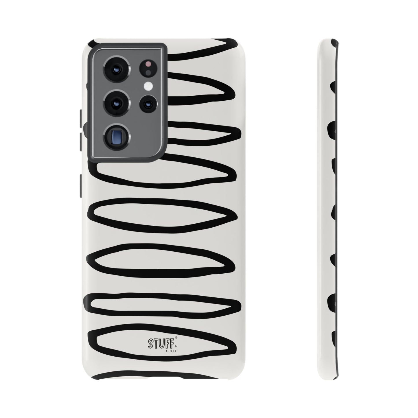 Loopy Case | Coque résistante double protection - Motif cercles abstraits
