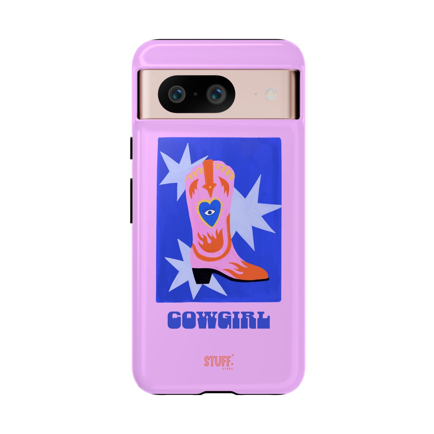 Cowgirl Case | Cose résistante double protection avec Design Western