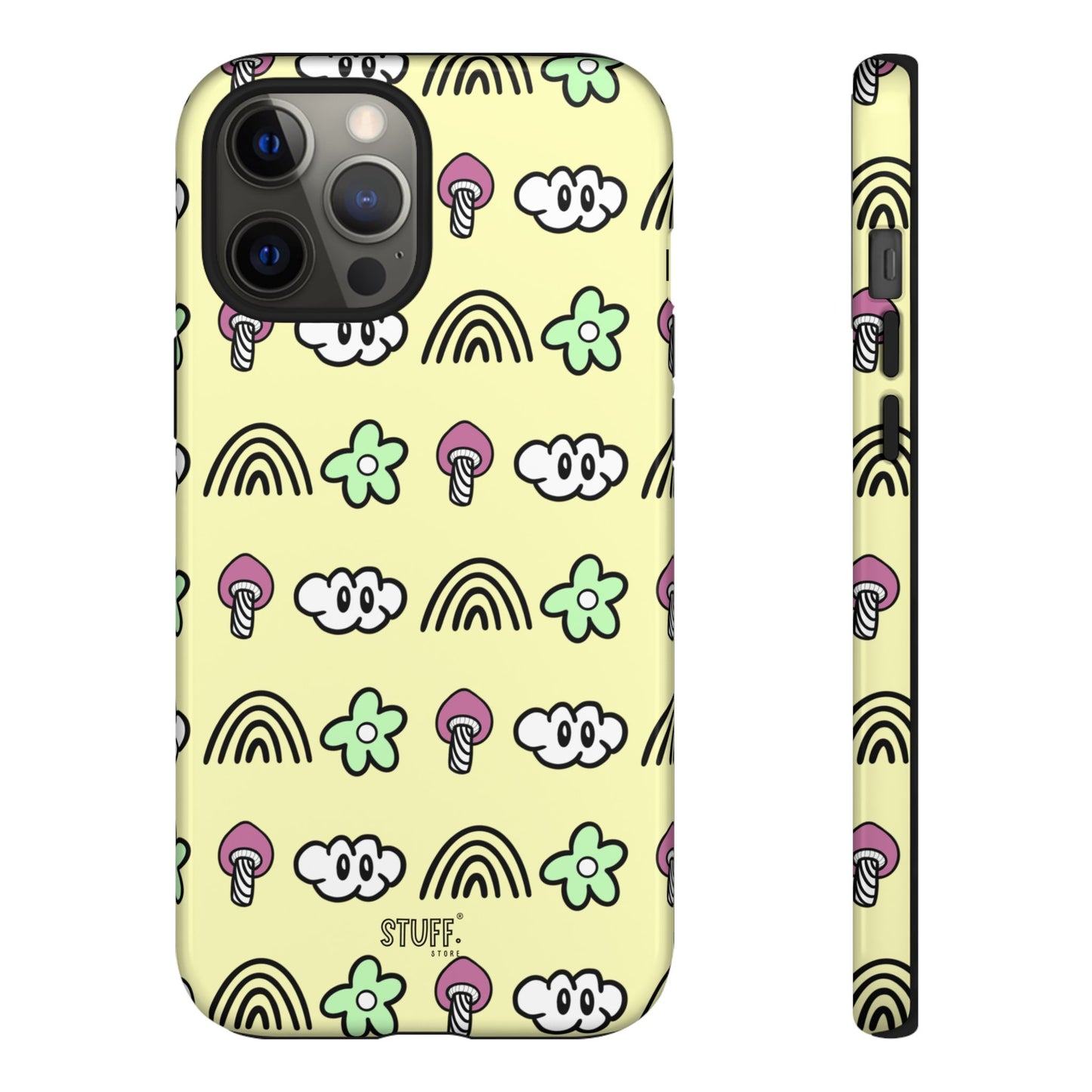 Pixie Case | Coque résistante double protection — Collection Pixie — Jaune
