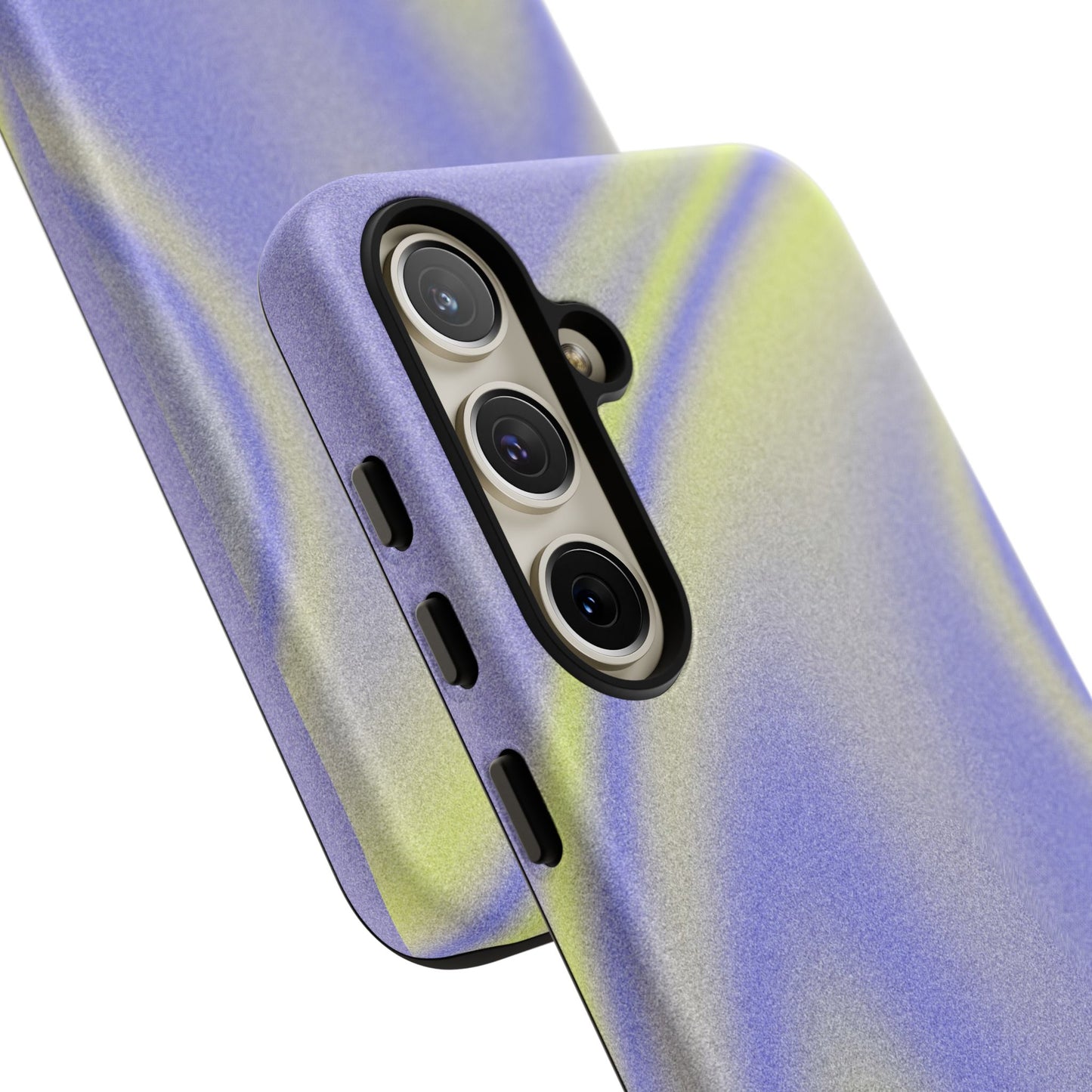 Vibrant Case | Coque résistante double protection anti-choc - Violet & Jaune