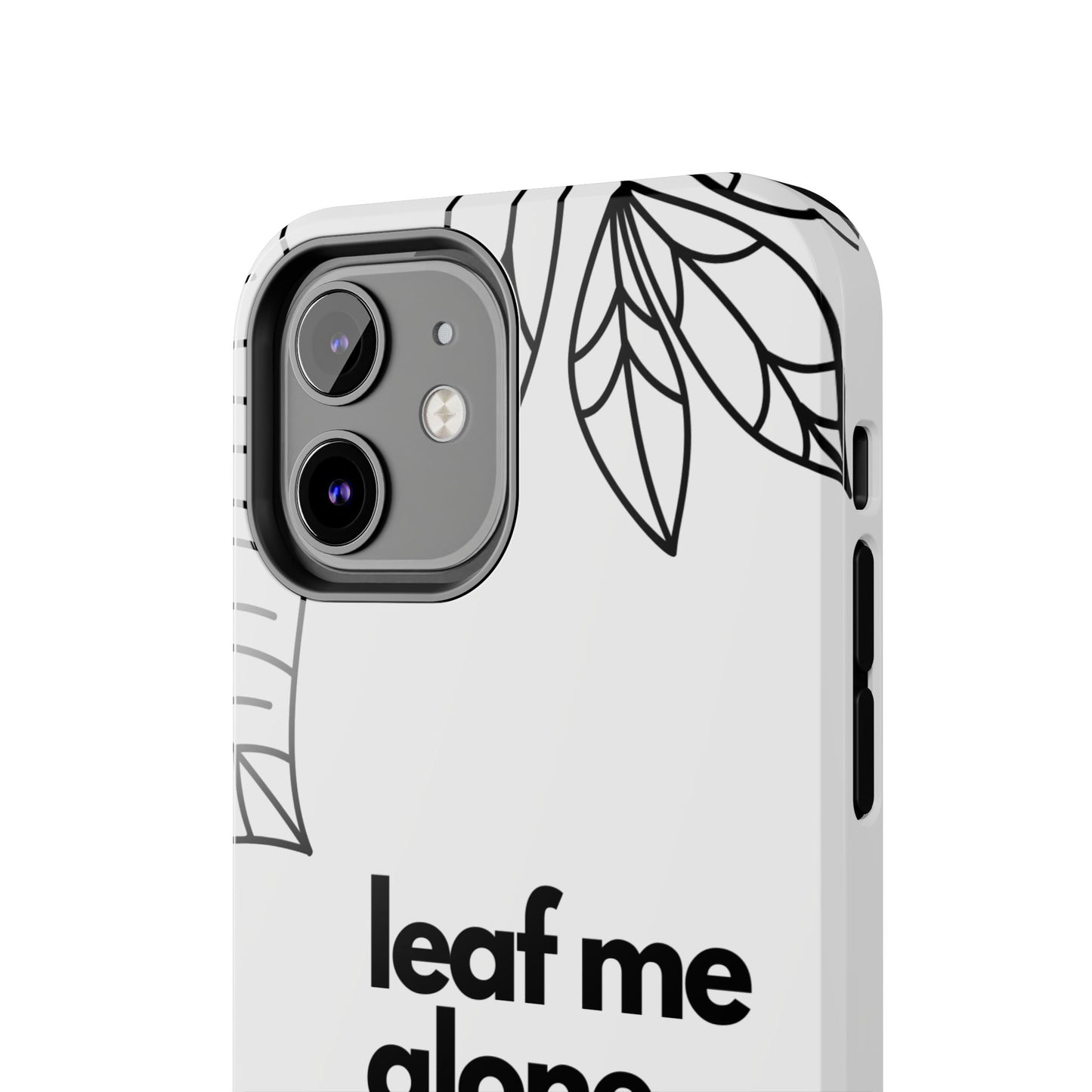 Leaf Me Case | Coque résistante double protection avec design minimaliste