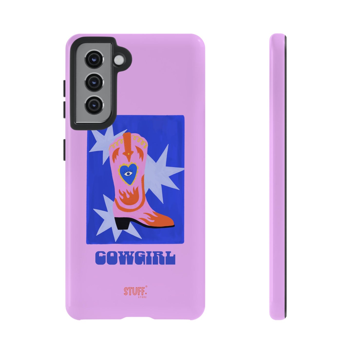 Cowgirl Case | Cose résistante double protection avec Design Western