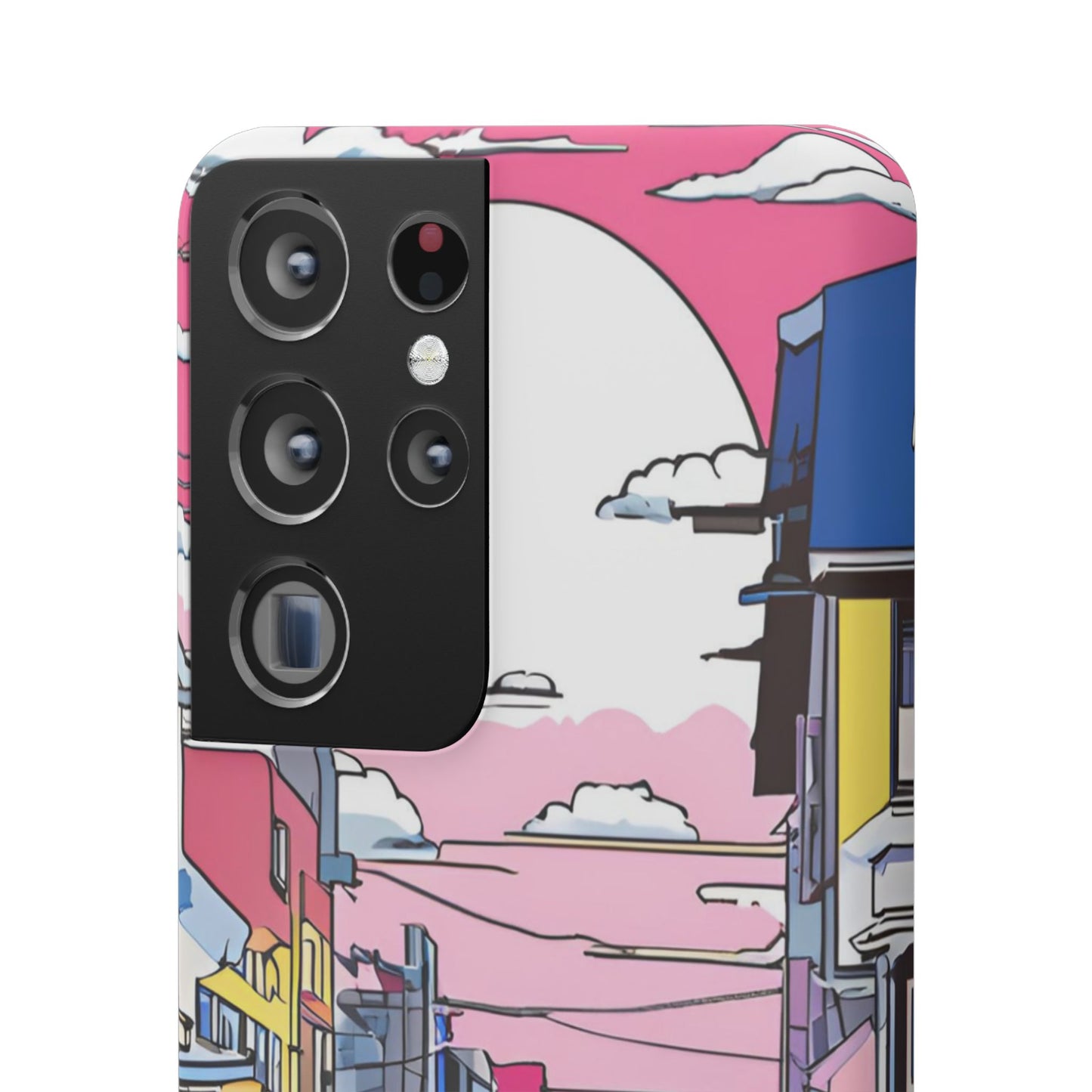 Pop Art Sunset | Coque snap légère et résistante inspiration Lichtenstein