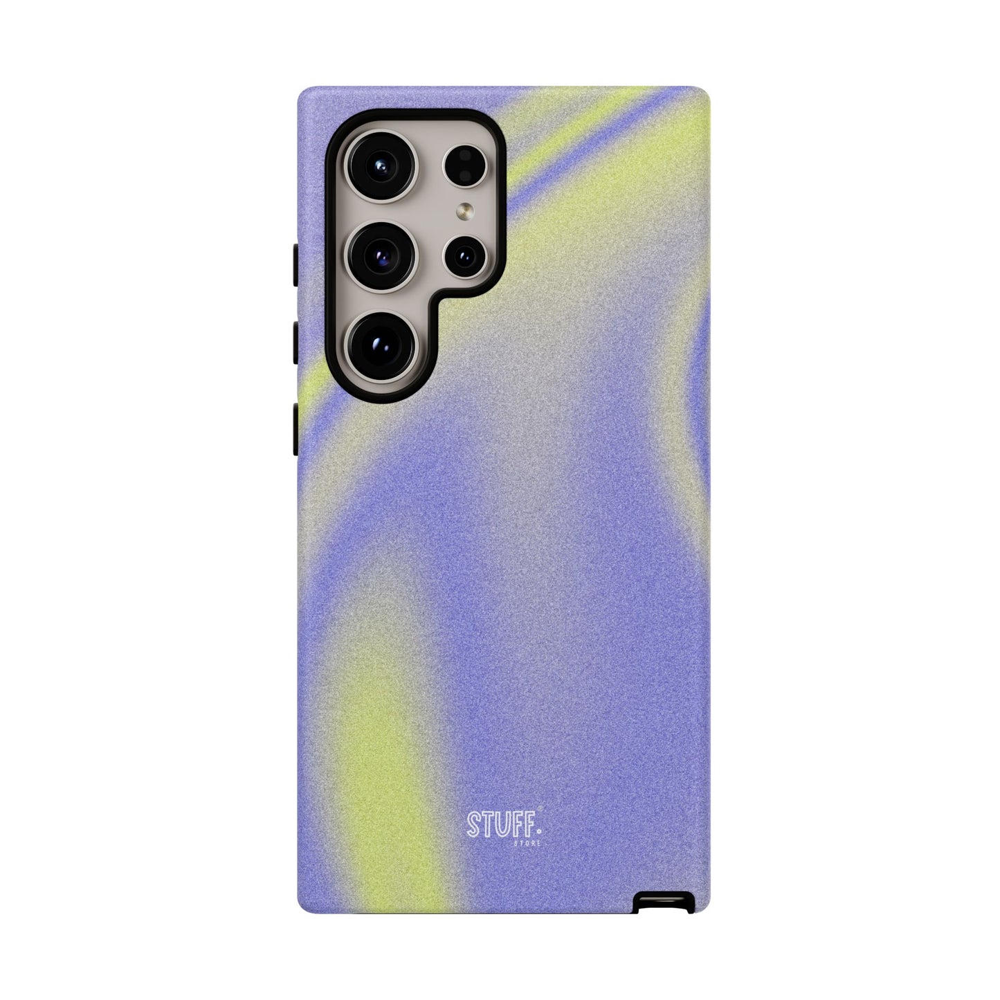 Vibrant Case | Coque résistante double protection anti-choc - Violet & Jaune