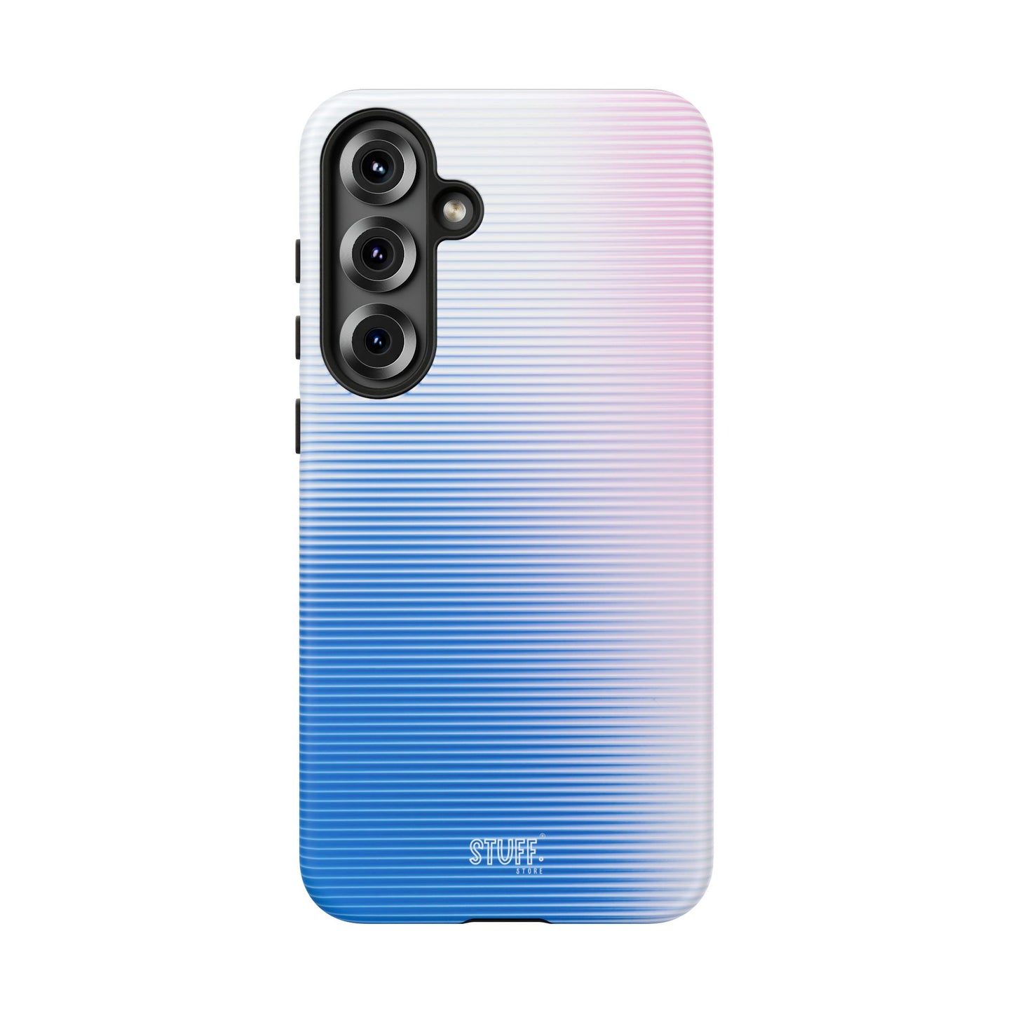 Gradient Case | Coque résistante double protection anti-choc - Dégradé Bleu & Rose