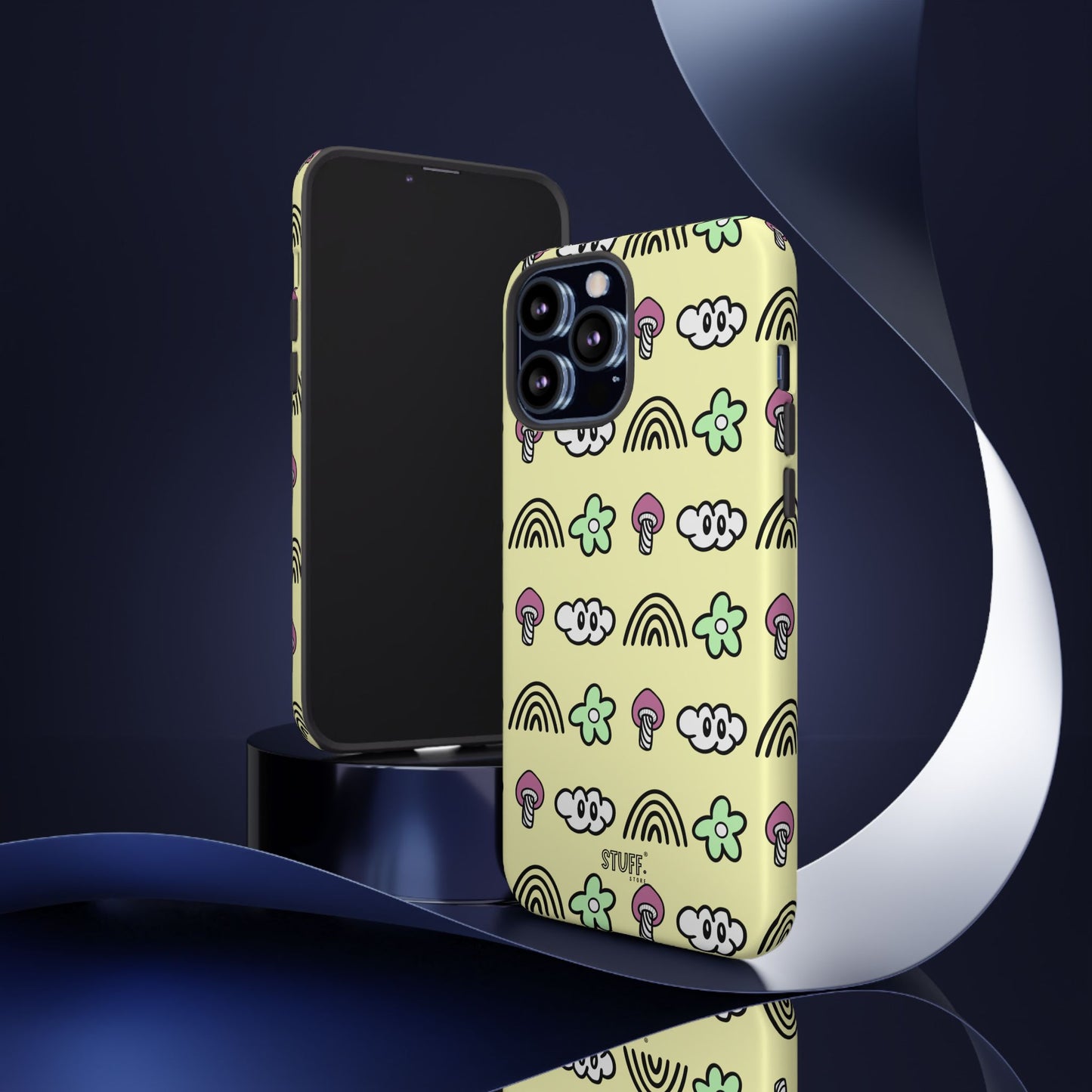 Pixie Case | Coque résistante double protection — Collection Pixie — Jaune