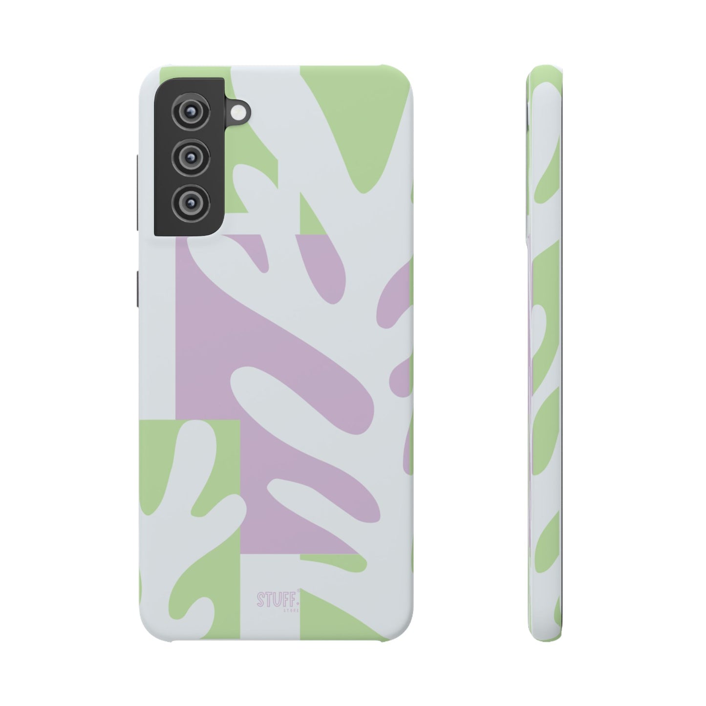 Natura Case | Coque snap légère et résistante avec Design Floral inspiration Matisse