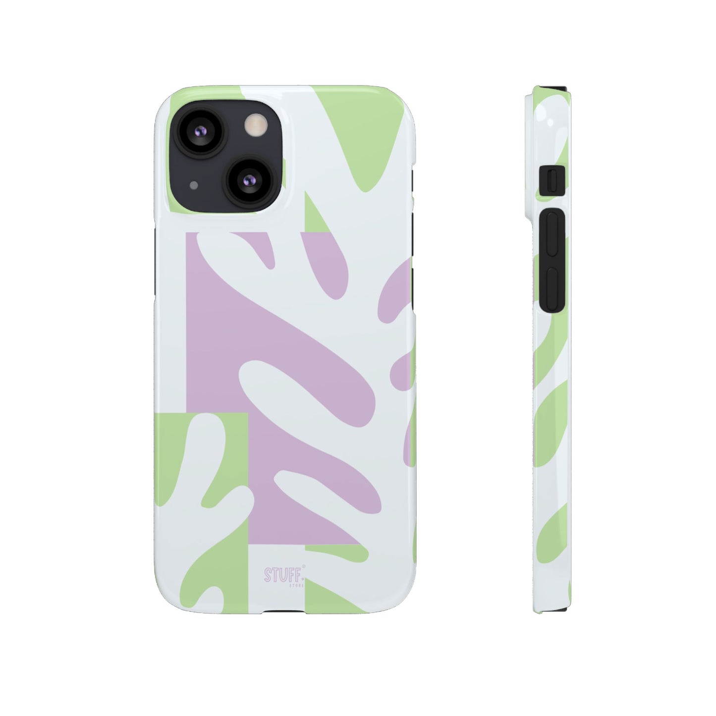 Natura Case | Coque snap légère et résistante avec Design Floral inspiration Matisse