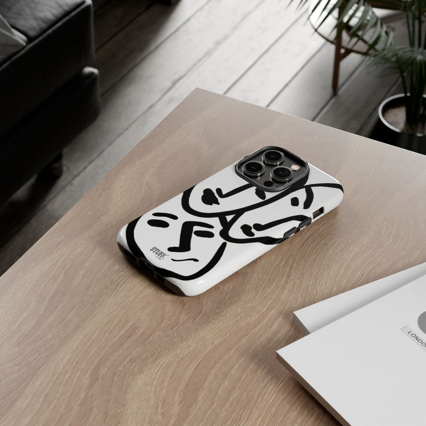 Les Trois Visages | Coque résistante double protection — inspiration Matisse