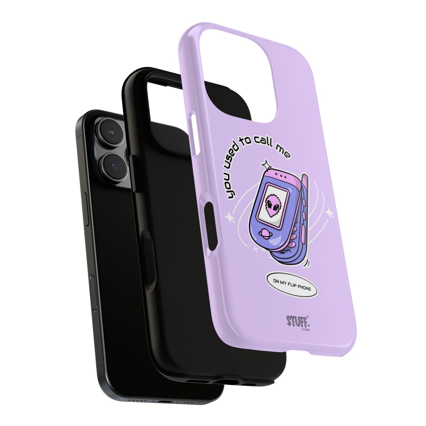 Flip Phone Case | Coque résistante double protection avec Design Y2K