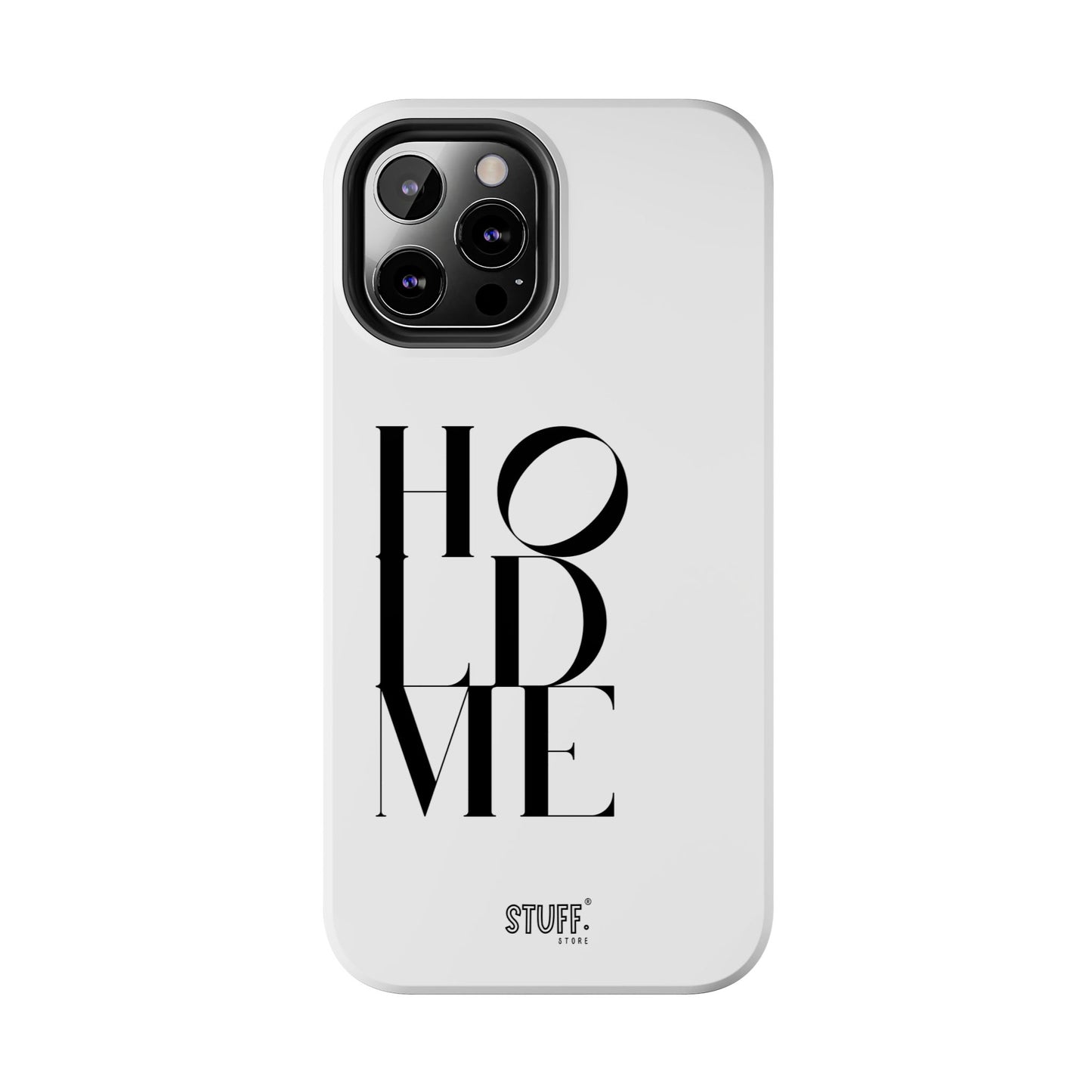 Hold Me | Coque résistante et durable avec Design épuré Monochrome